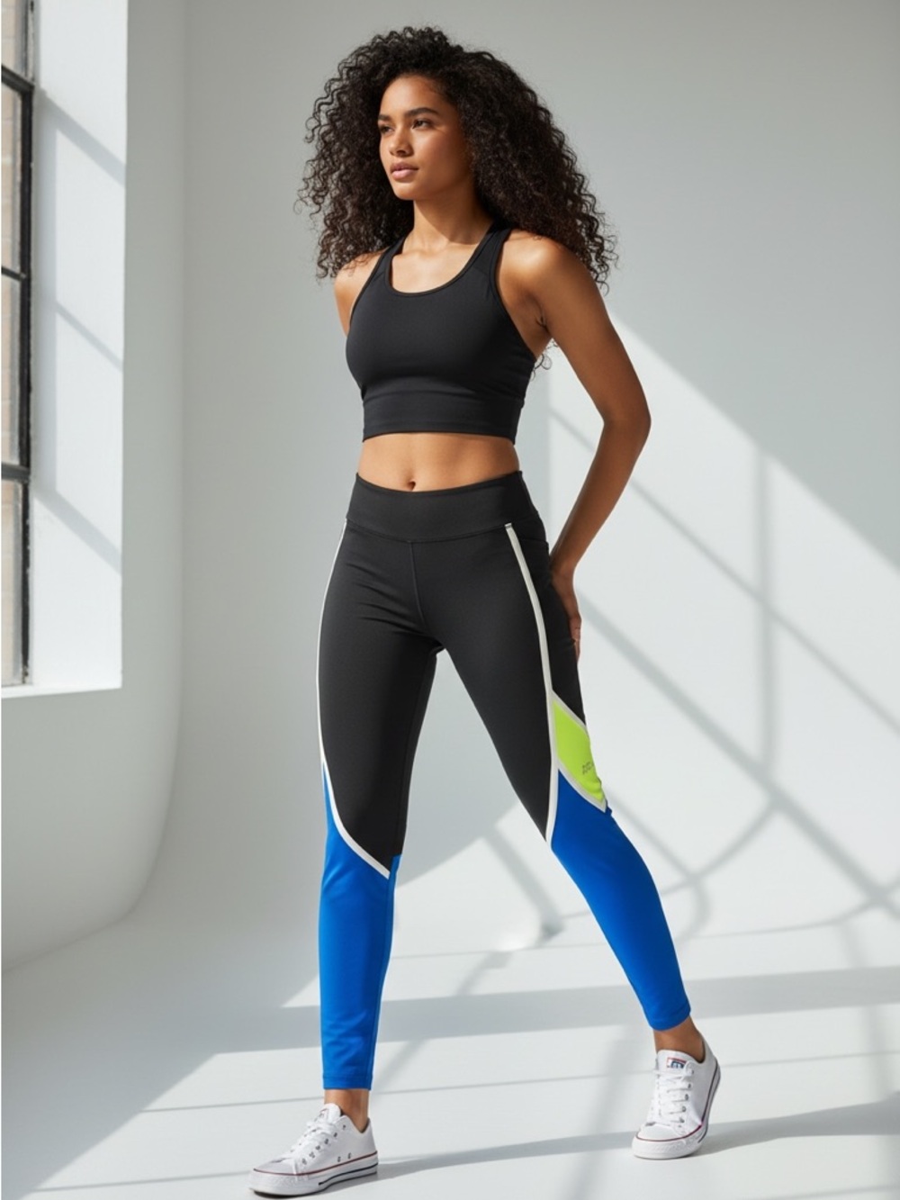 Victoria’s Secret Sport Women's Colorblock Performance Leggings - Long Inseam
